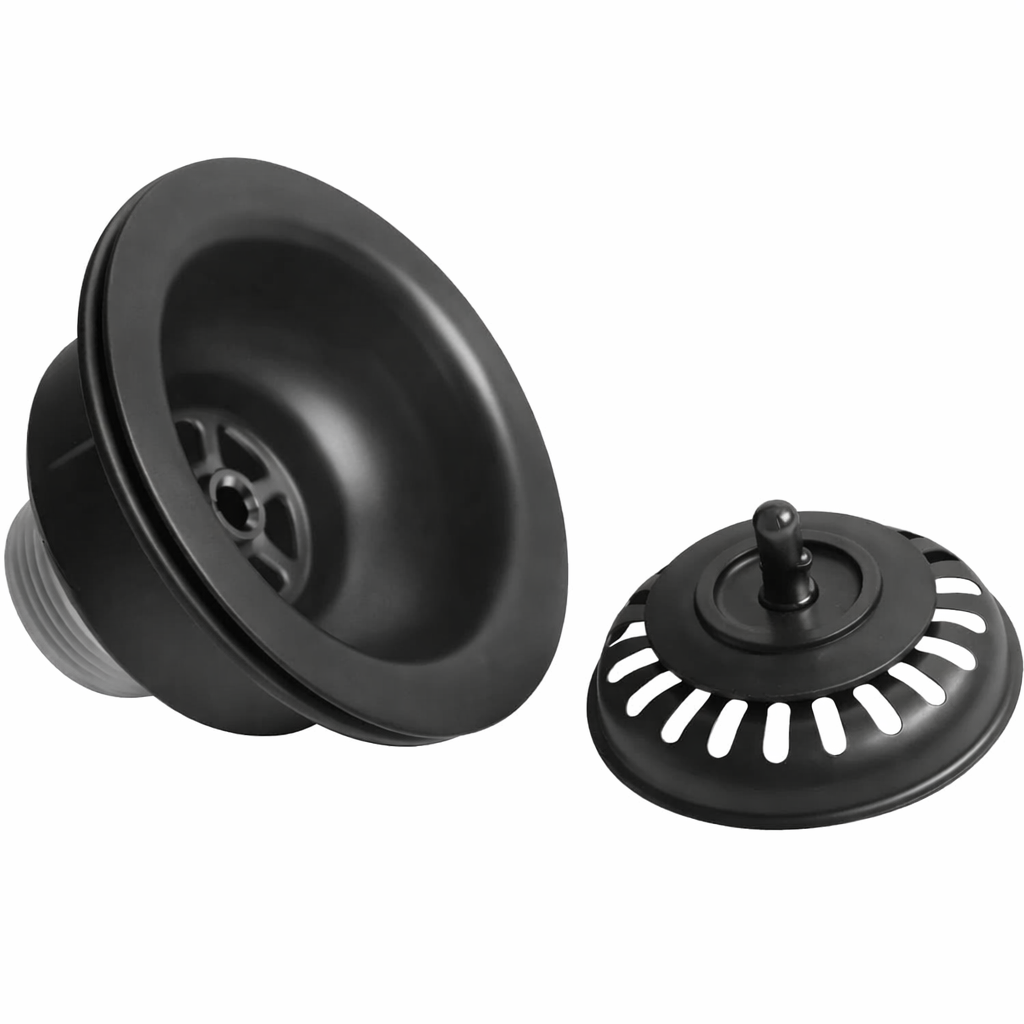 Bonde De Vidange Panier Noir Mat - Feliox