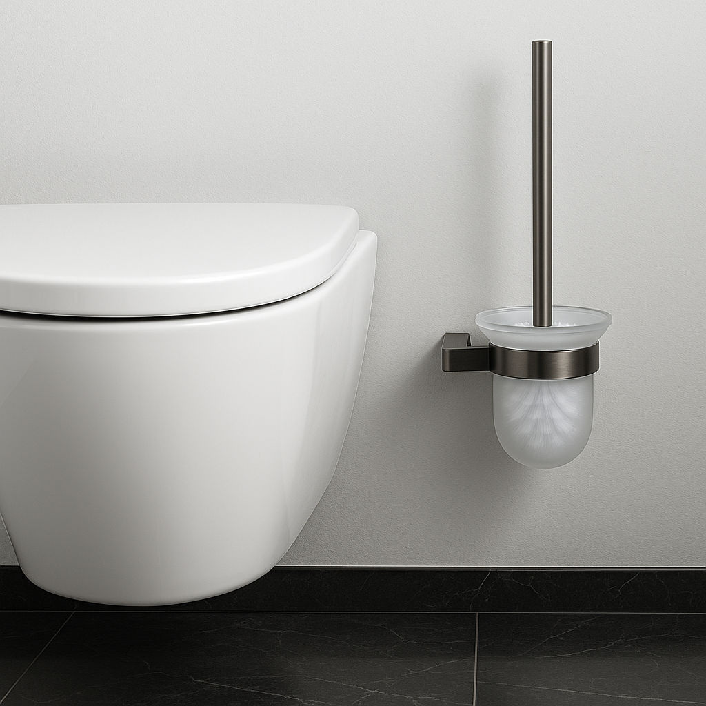 Brosse WC Gris Brossé - Feliox