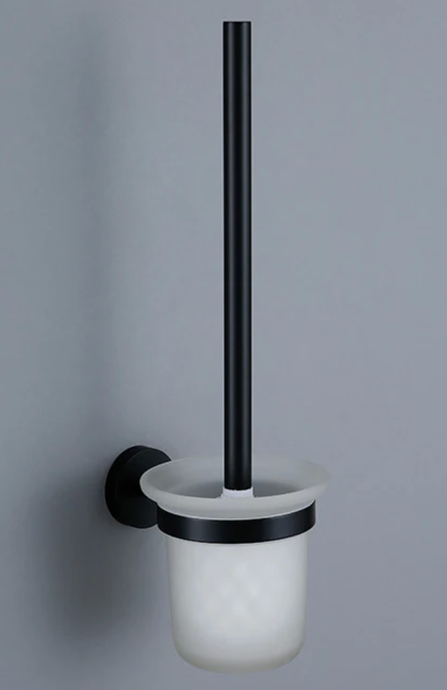 Brosse WC Noir Mat Striée - Feliox