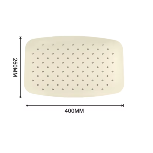 Plafonnier De Douche Rectangulaire Or Brossé - Feliox