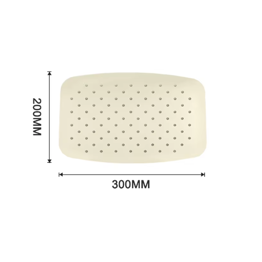 Plafonnier De Douche Rectangulaire Or Brossé - Feliox