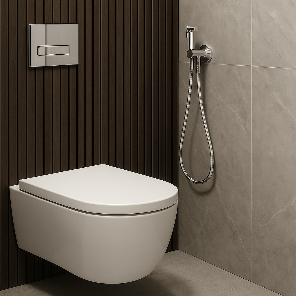 Douchette Hygiénique Chrome - Feliox