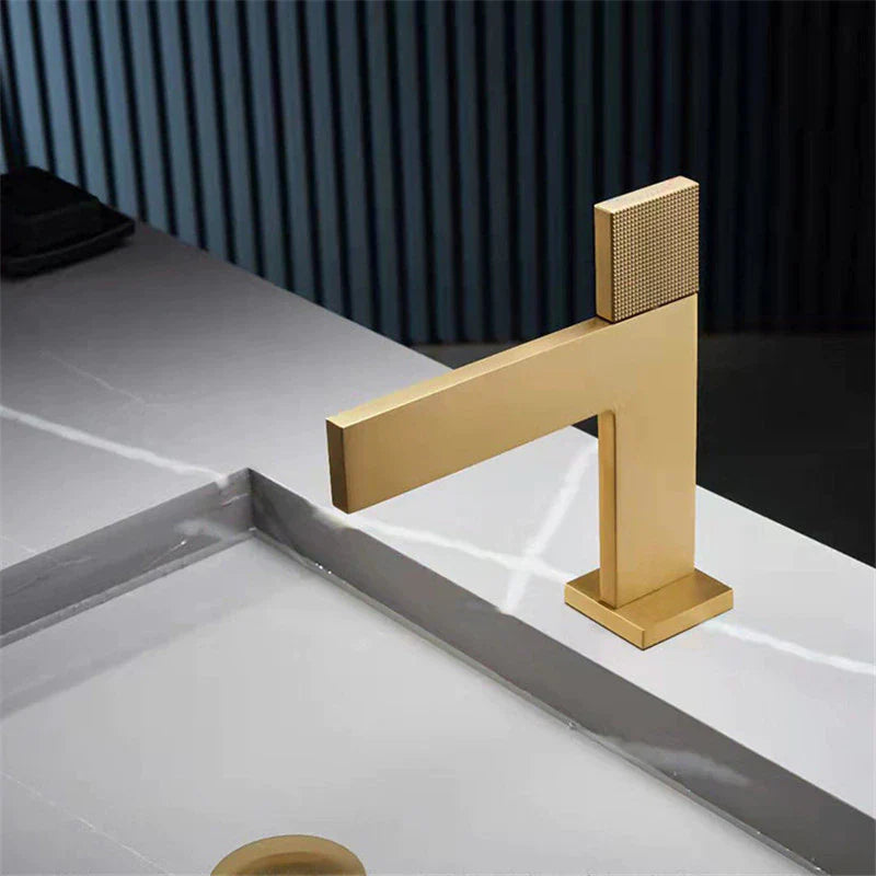 Mitigeur Salle De Bain Or Brossé - Feliox
