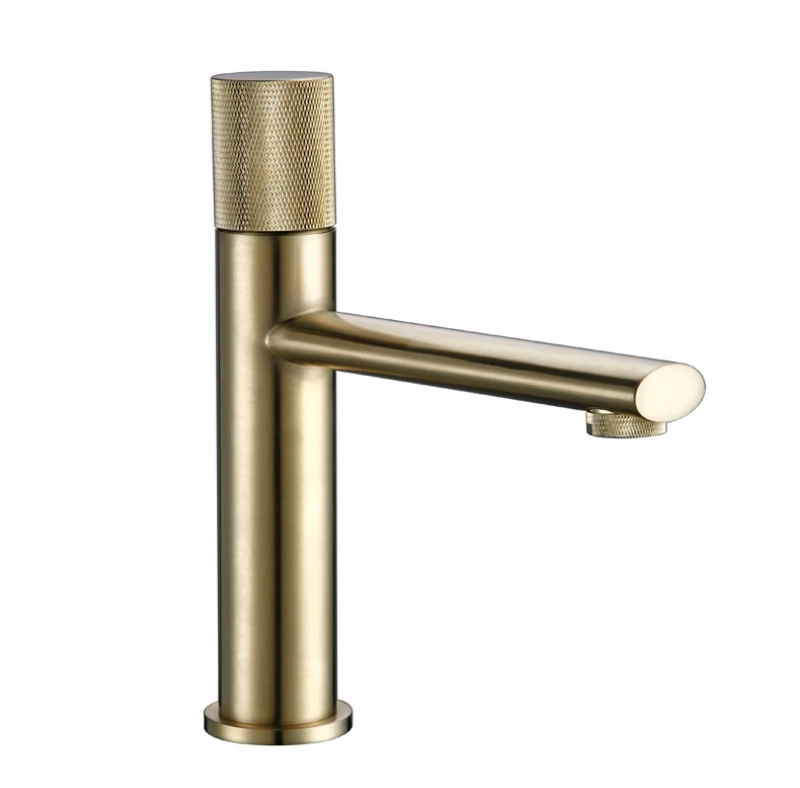 Mitigeur Lavabo Or Brossé - Feliox