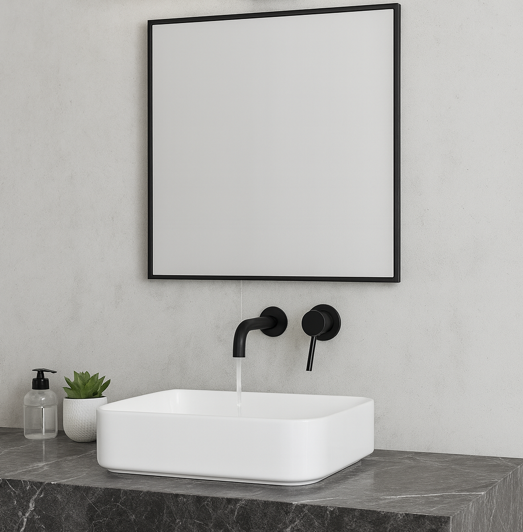 Mitigeur Salle De Bain Encastré Noir Mat - Feliox
