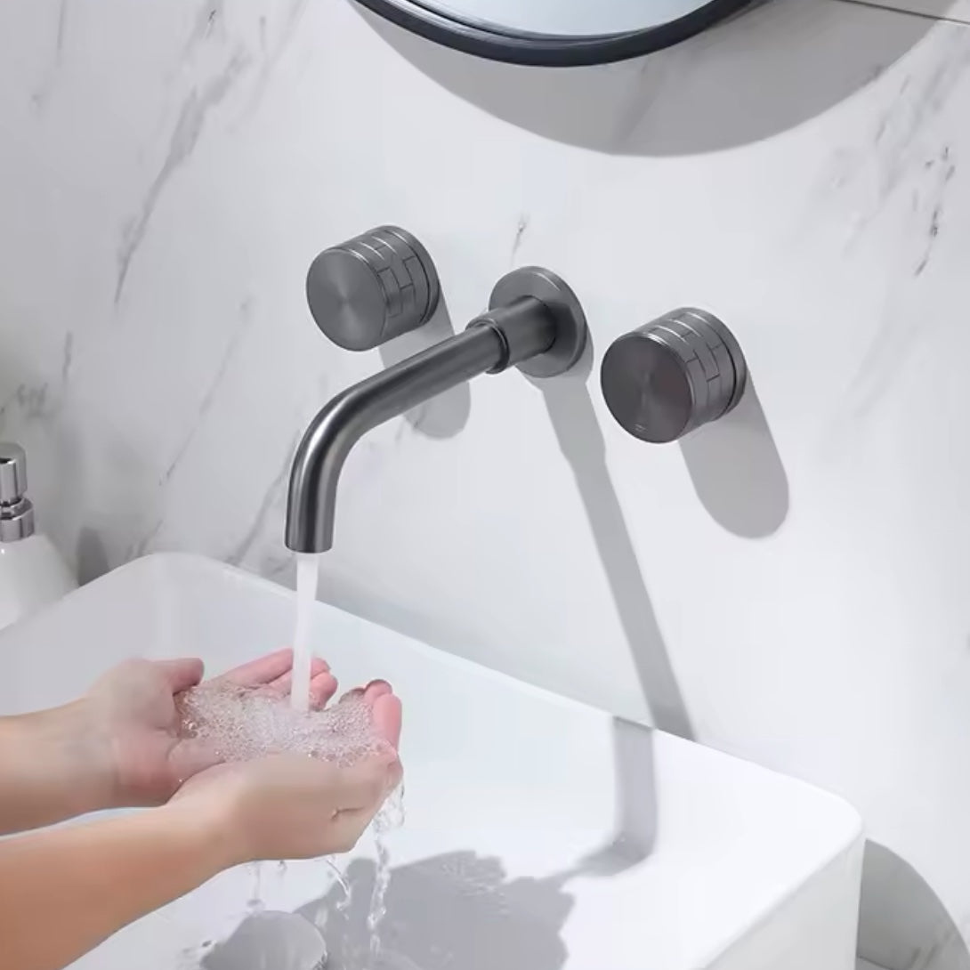 Mitigeur Encastré Salle De Bain Gris Brossé - Feliox