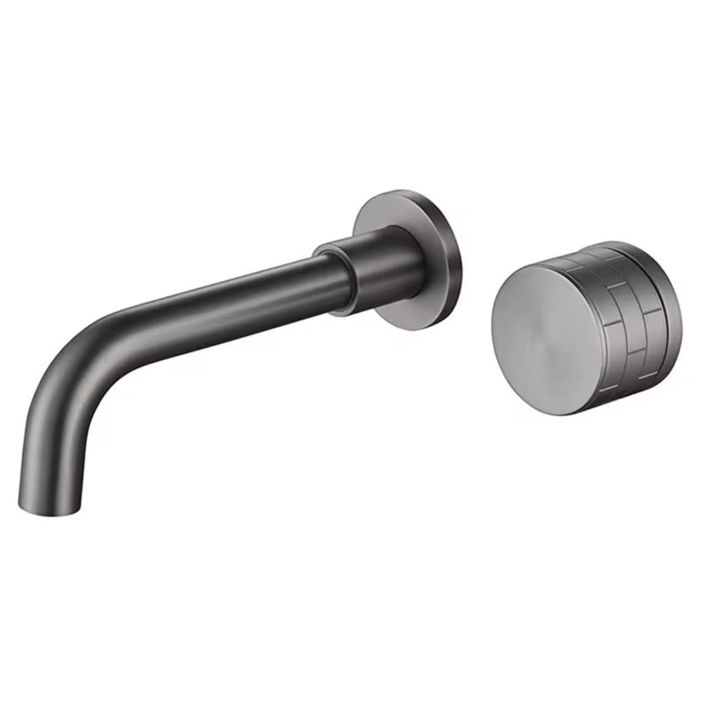 Mitigeur Encastré Pour Salle De Bain Gris Brossé - Feliox
