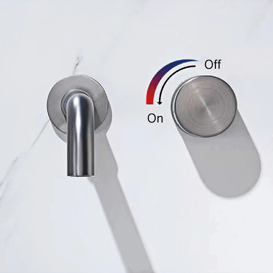 Mitigeur Encastré Pour Salle De Bain Gris Brossé - Feliox