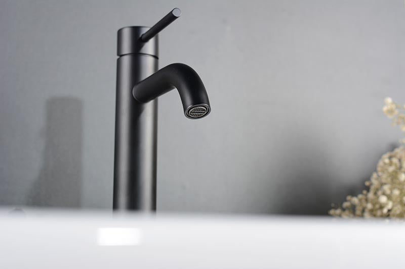 Mitigeur De Salle De Bain Noir Mat - Feliox