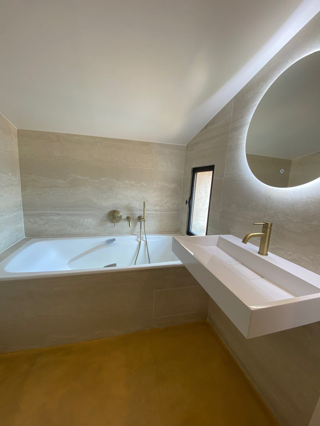 Mitigeur Pour Lavabo Or Brossé - Feliox
