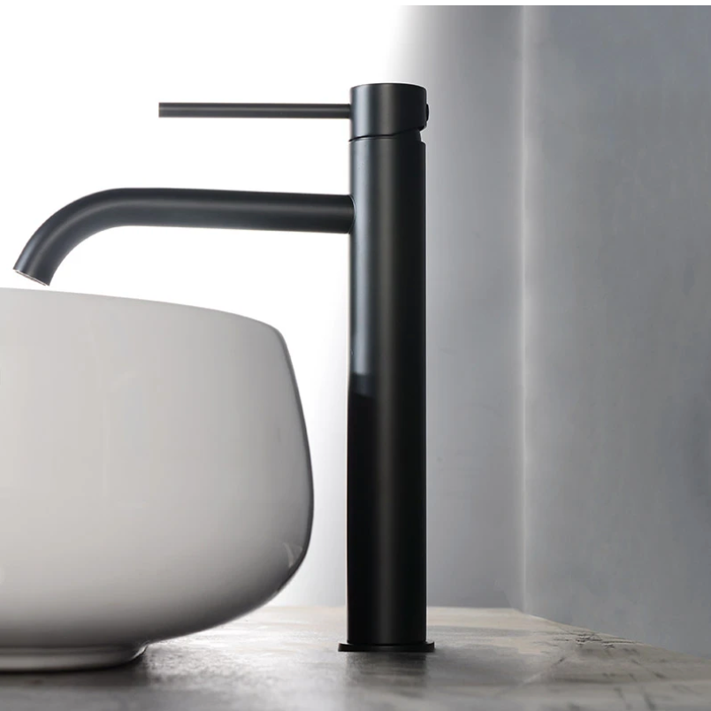Mitigeur De Lavabo Noir Mat - Feliox
