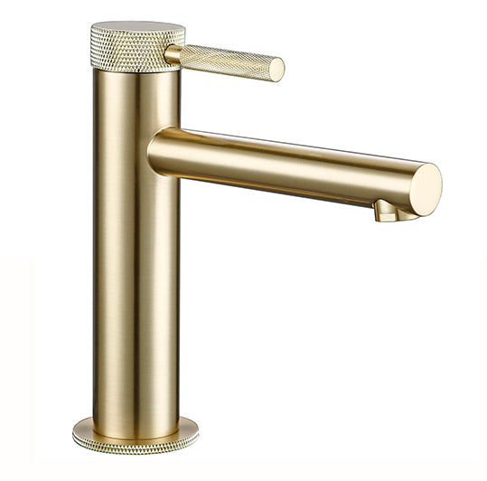 Mitigeur De Lavabo Finition Or Brossé - Feliox