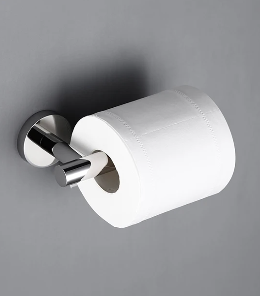 Porte-serviettes Et Porte-papier Toilette Chromé - Feliox