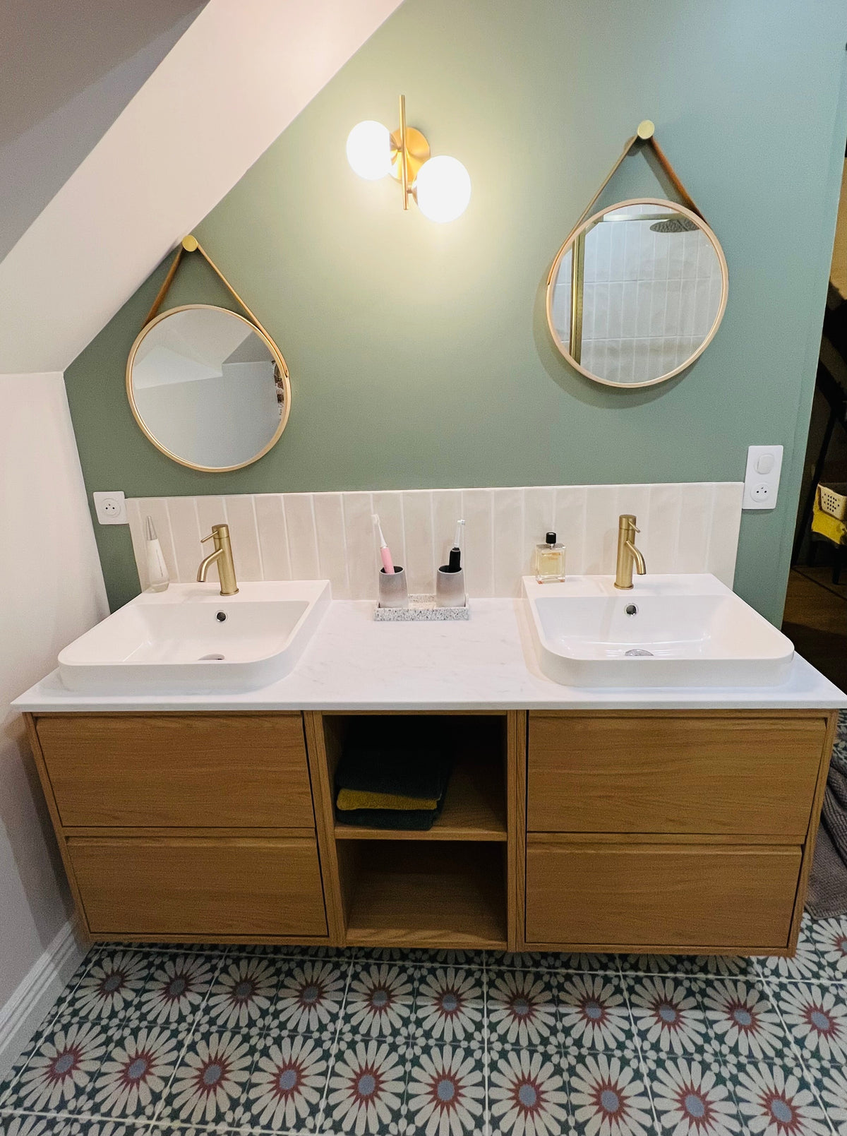 Mitigeur Pour Lavabo Or Brossé - Feliox