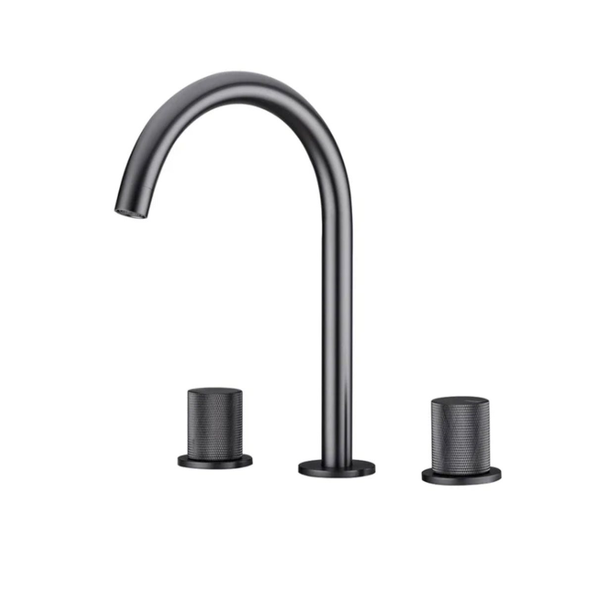 Robinet Lavabo Gris Brossé - Feliox