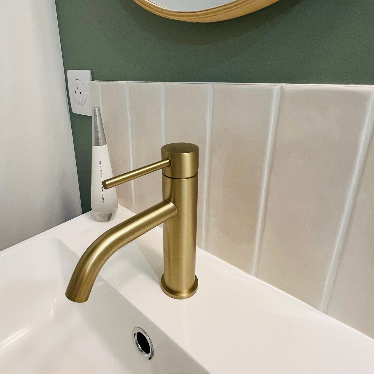 Mitigeur Pour Lavabo Or Brossé - Feliox