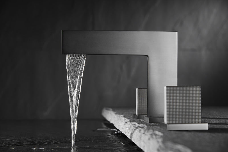 Robinet Salle De Bain Gris Brossé - Feliox