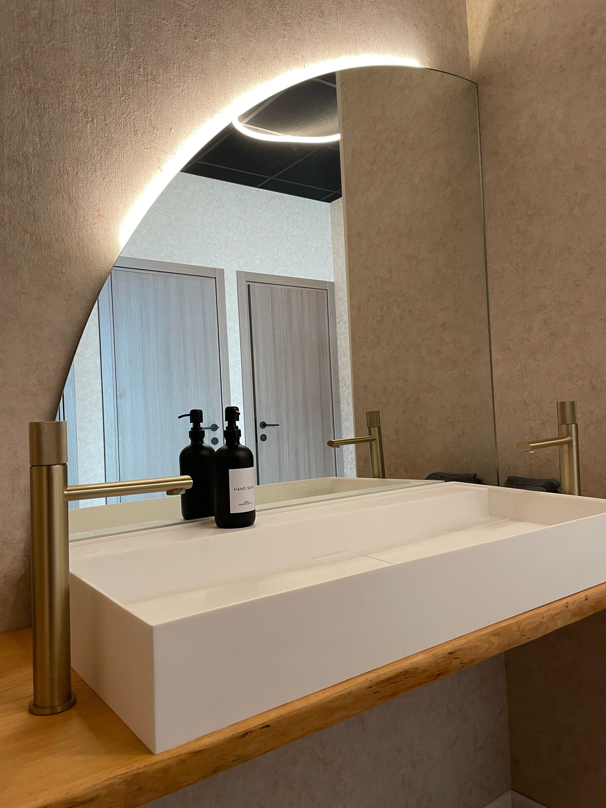 Mitigeur De Salle De Bain Finition Or Brossé - Feliox