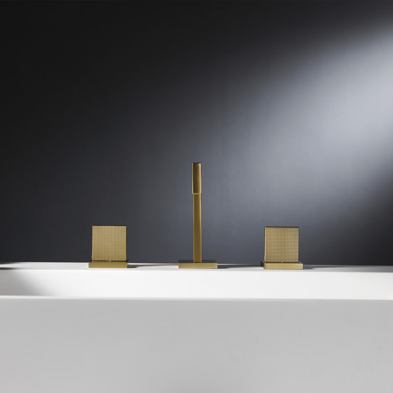 Robinet Salle De Bain Doré Brossé - Feliox