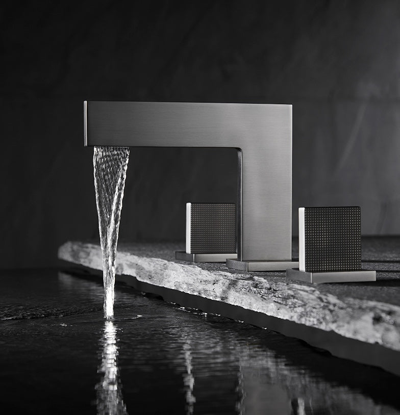 Robinet Salle De Bain Gris Brossé - Feliox