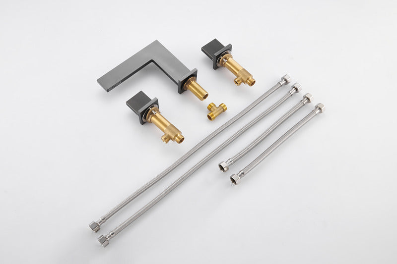 Robinet Salle De Bain Gris Brossé - Feliox