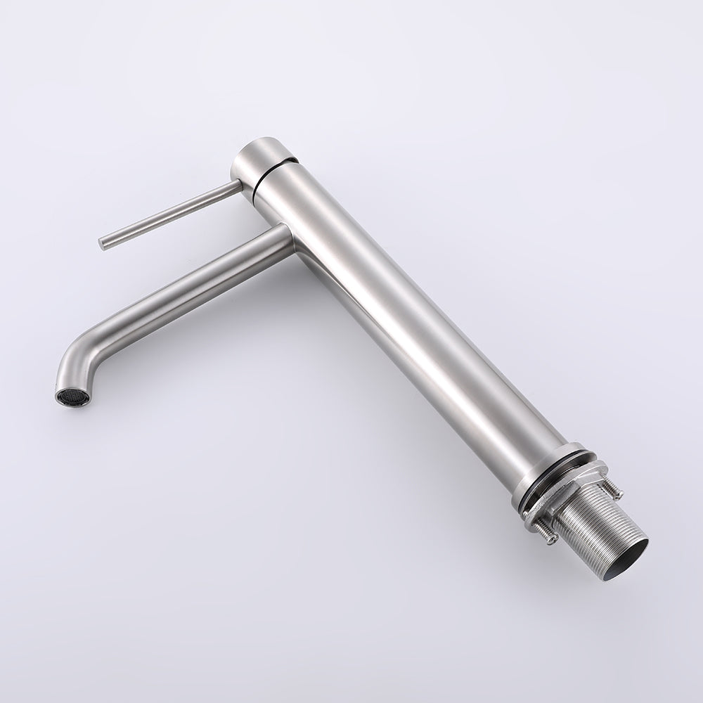 Mitigeur Lavabo Thermostatique Acier Brossé Graziosa - Feliox